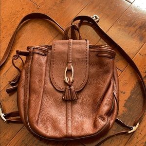 Brighton Brown Leather Backpack